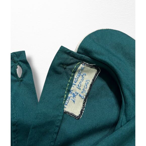 Vintage Little Lemurs Hand-Smocked Embroidered Dress, Size 8 - Picture 5 of 11